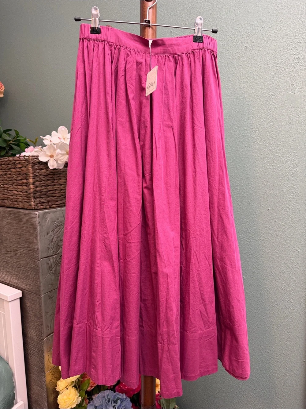 FREE PEOPLE Lowen Midi Skirt